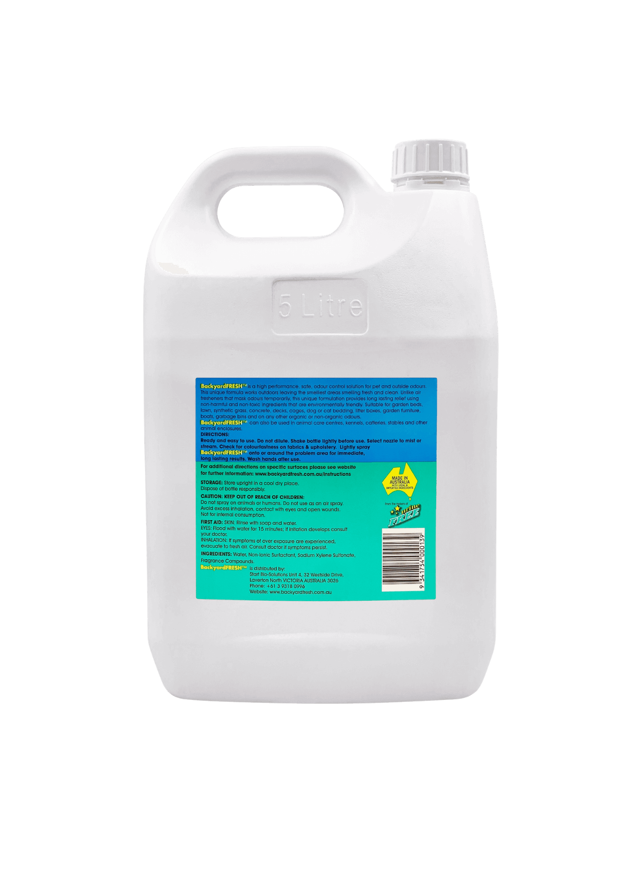Pet Odour Control Large Bottle with Battery Sprayer