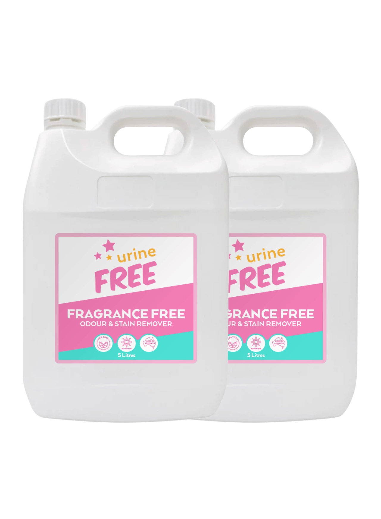 Fragrance Free Urine Stain & Odour Remover Large Dual Pack