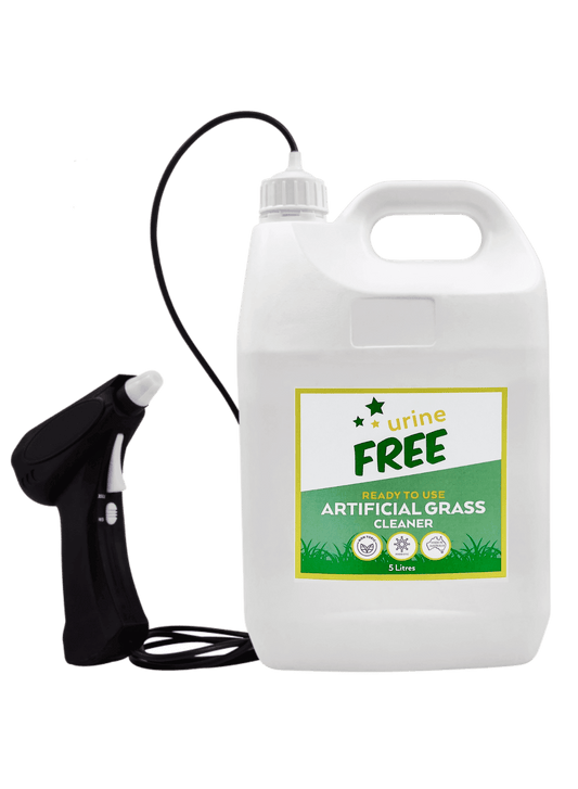 Artificial Grass Cleaner Large Bottle & Battery Sprayer