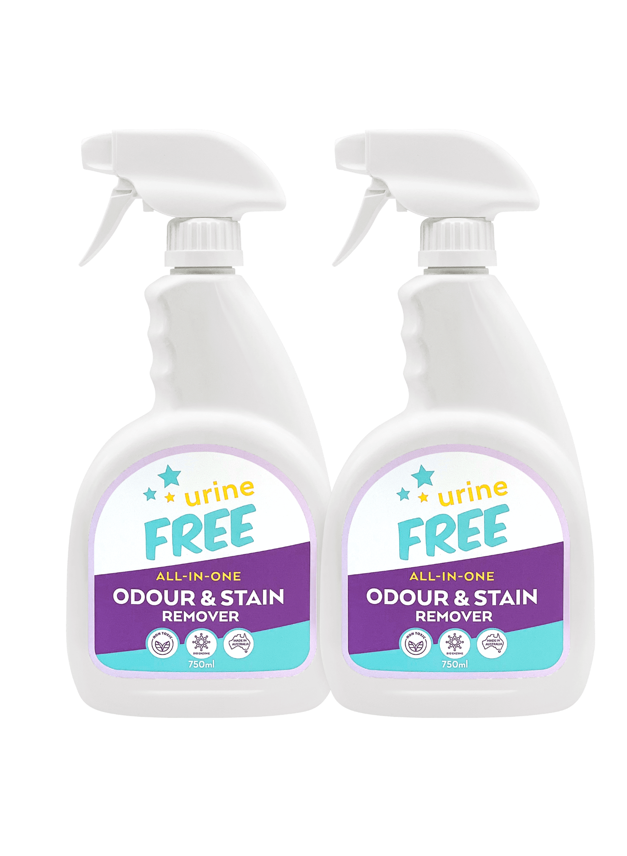 Urine Stain & Odour Remover Dual Pack